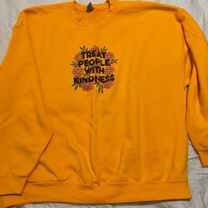 2XL Mustard sweatshirt